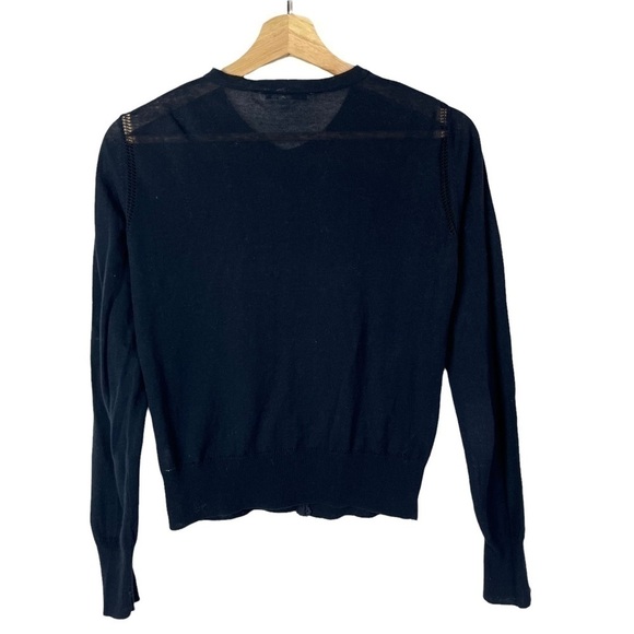 Cabi Navy Blue Button Down Classic Lightweight Cardigan Sweater XS #884 - Picture 2 of 3